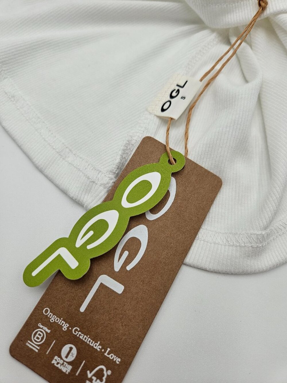 NWT OGL Square Open-Back Brami Tank Top | White | Size Small - Picture 7 of 7